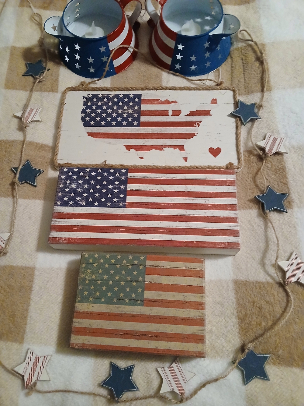 Patriotic Decor Lot